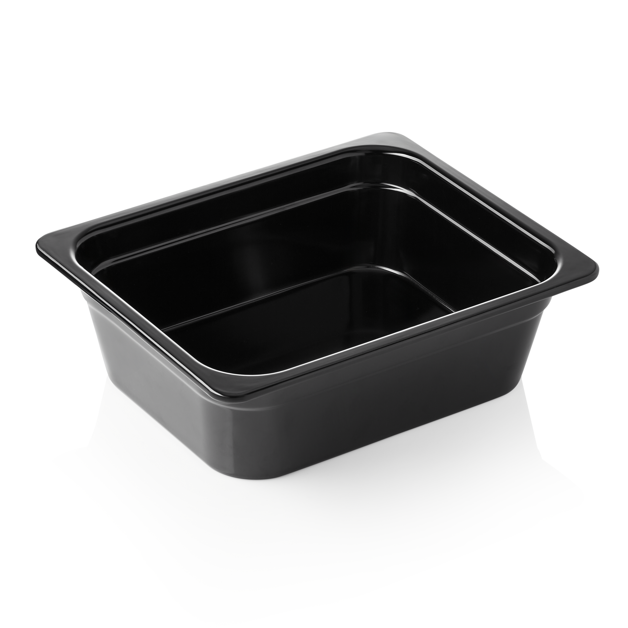 Picture of Was Germany GN Container Black Melamine 1/2-100 mm - 6512101