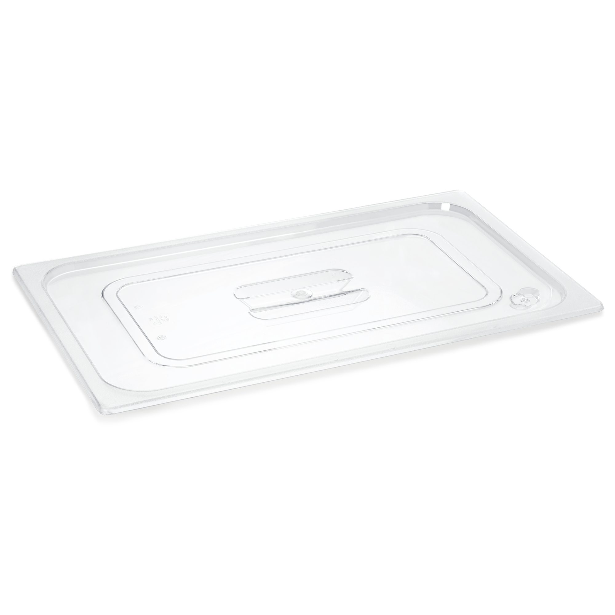 Picture of Was Germany GN Container Black Polycarbonate 1/1 with Lid - 9611001