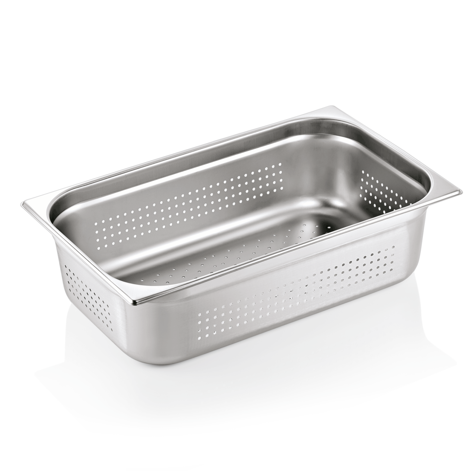Picture of Was Germany GN Container Chrome Nickel Steel 1/1-150 mm Perforated - 9111150