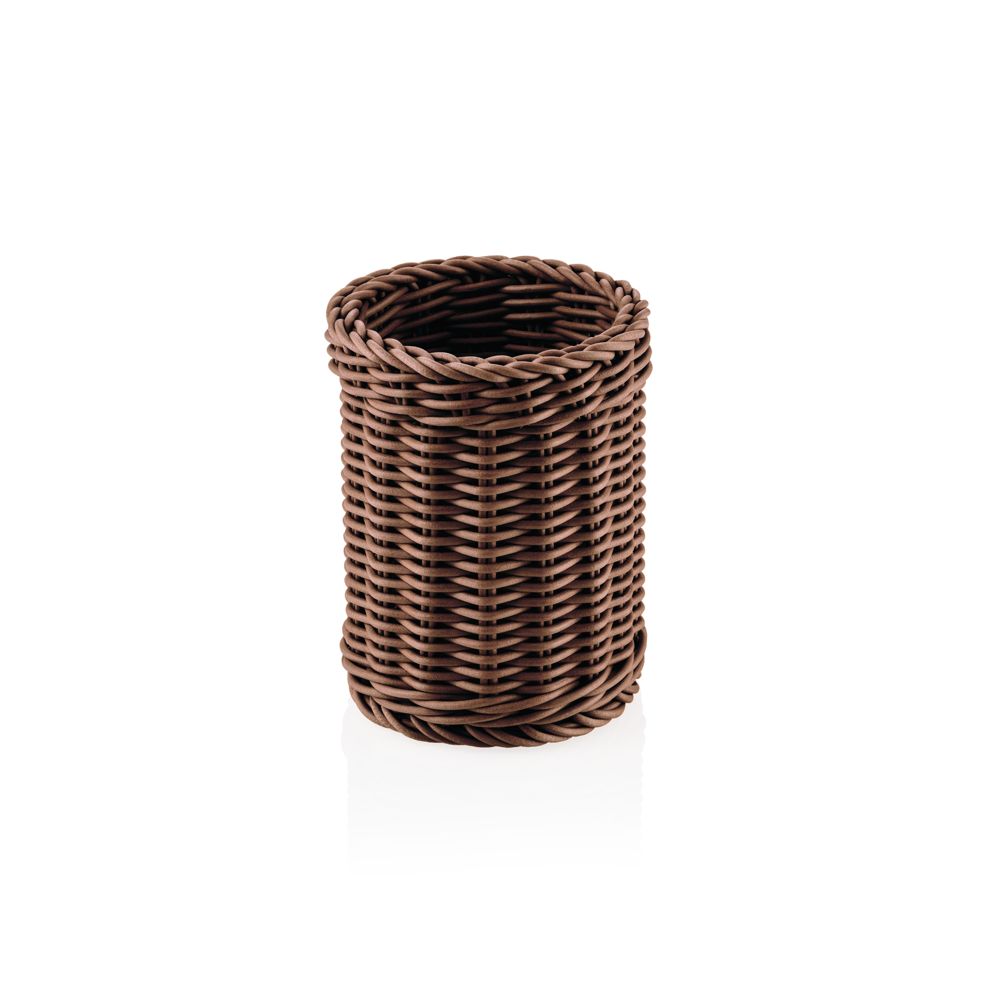 Picture of Weaver Pro Cutlery Basket Brown Polypropylene Dia 12 cm - 5077112