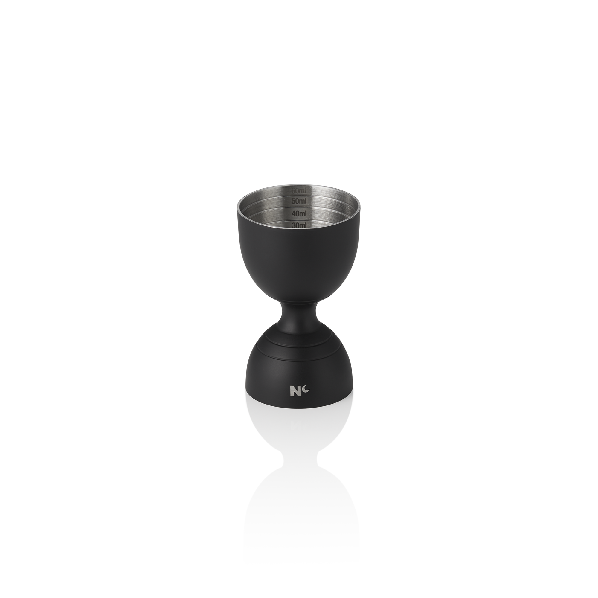 Picture of Nocturn Jigger Rim Bell Black Matt Chrome Nickel Steel 18/8 - 8312100