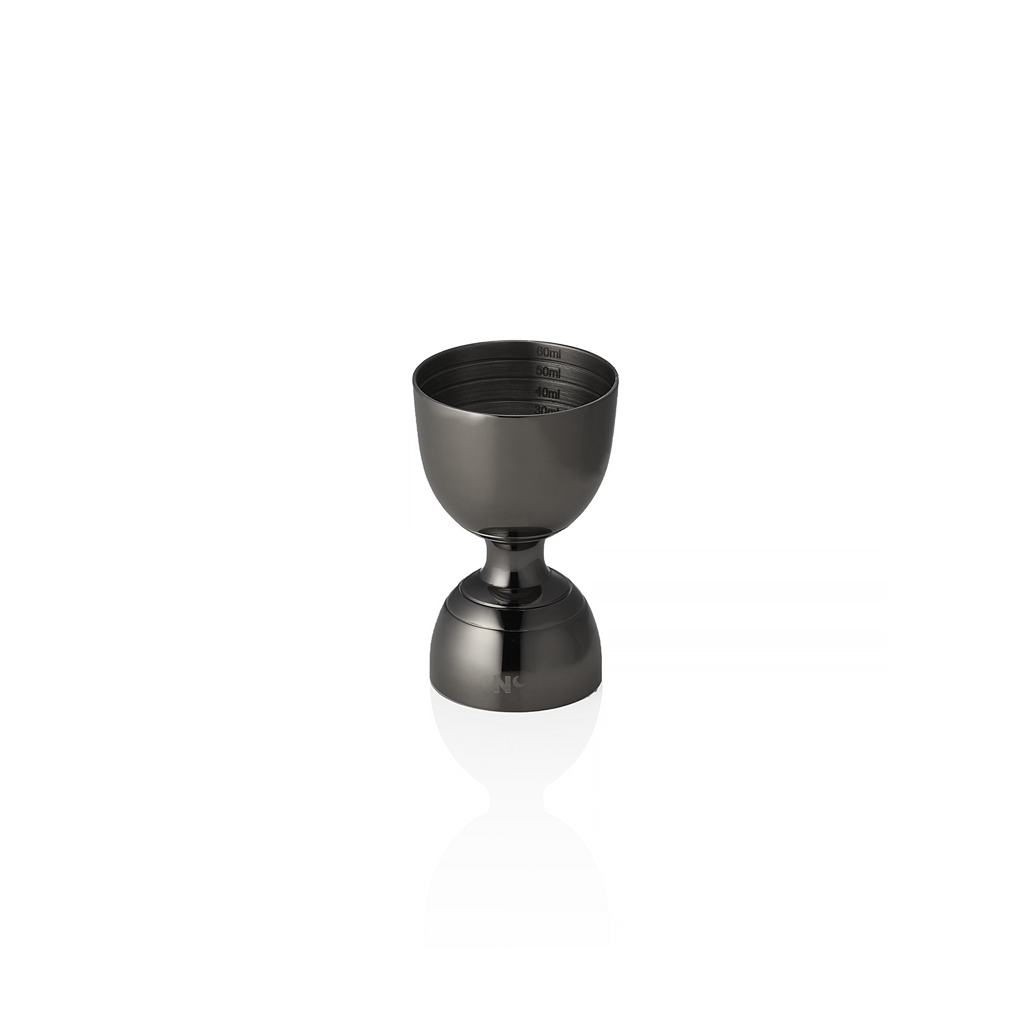 Picture of Nocturn Jigger Rim Bell Gun Metal Chrome Nickel Steel 18/8 - 8312000