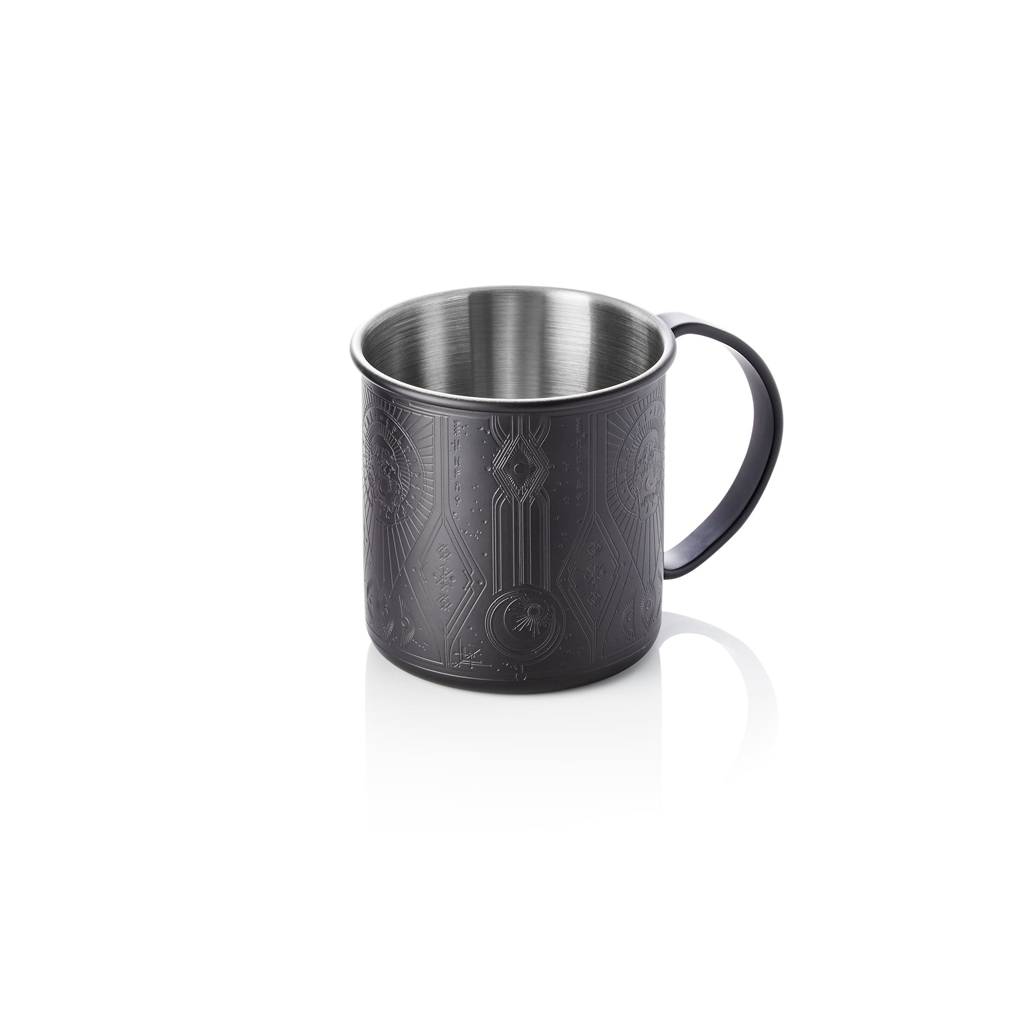 Picture of Nocturn Moscow Mule Mug Black Matt Chrome Nickel Steel 0.45L - 8327145
