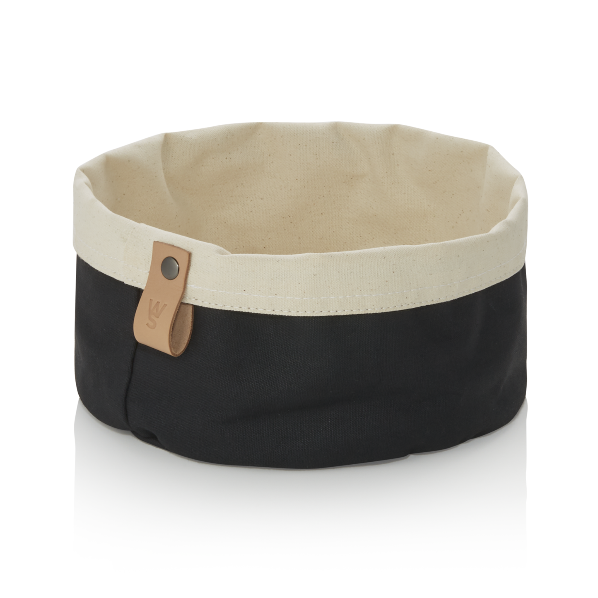 Picture of Was Germany Bread Bag Flip Cotton Black/Cream Canvas Dia 20 cm - 9392120