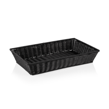 Show details for Weaver Pro GN Basket 1/1 Black Polypropylene - 5091011 Picture of Weaver Pro GN Basket 1/1 Black Polypropylene - 5091011