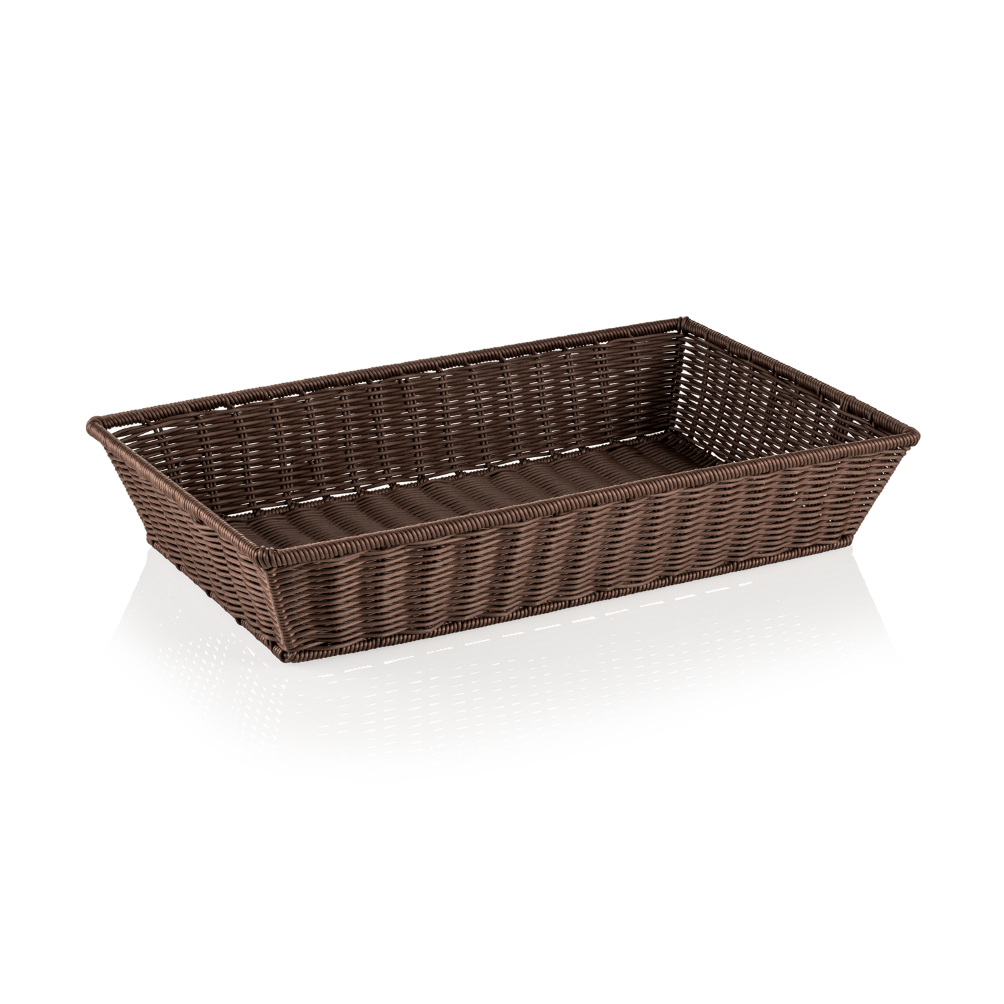Picture of Weaver Pro GN Basket 1/1 Dark Brown Polypropylene - 5091111