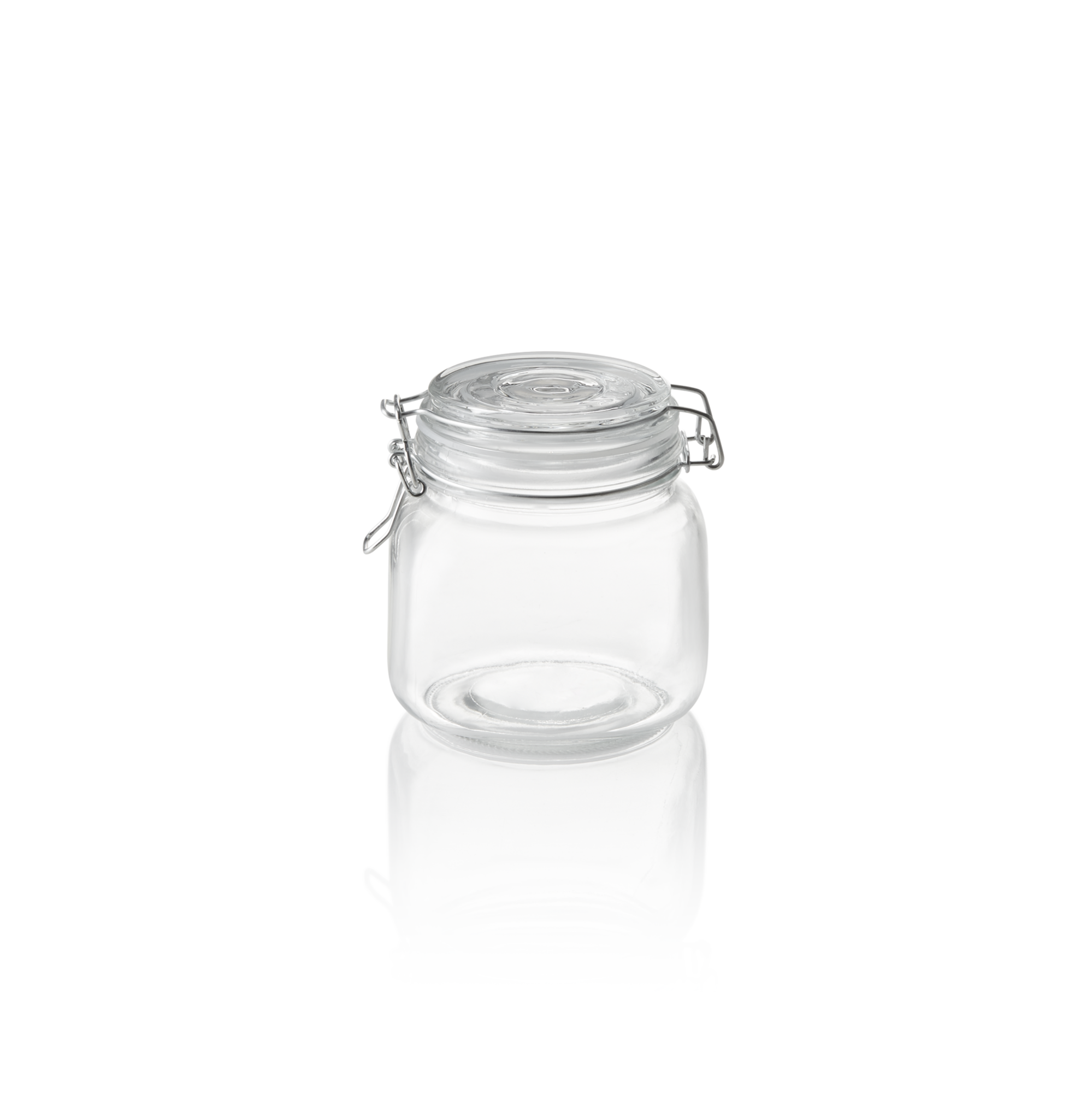 Picture of Was Germany Storage Jar 0.65 Ltr Glass Stainless Steel - 1814065