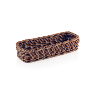 Show details for Weaver Pro Cutlery Basket 27 x 10 x 5 cm Brown Polypropylene - 5076127 Picture of Weaver Pro Cutlery Basket 27 x 10 x 5 cm Brown Polypropylene - 5076127