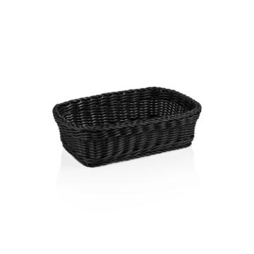 Show details for Weaver Pro Buffet Basket Black Polypropylene 31x21x9 cm - 5070031 Picture of Weaver Pro Buffet Basket Black Polypropylene 31x21x9 cm - 5070031