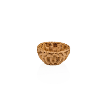 Show details for Weaver Pro Polypropylene Basket Beige Dia 16 cm - 5074216 Picture of Weaver Pro Polypropylene Basket Beige Dia 16 cm - 5074216