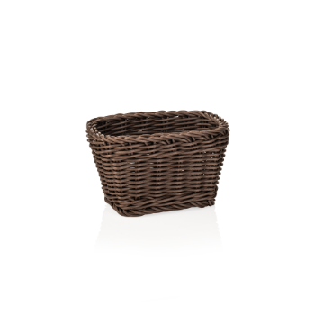 Show details for Weaver Pro Basket Polypropylene Brown 17x11x9 cm - 5070117 Picture of Weaver Pro Basket Polypropylene Brown 17x11x9 cm - 5070117