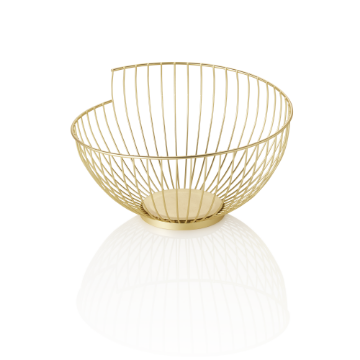 Show details for Was Germany Buffet Basket Gold Powder-Coated Metal Dia 28 cm - 1438128 Picture of Was Germany Buffet Basket Gold Powder-Coated Metal Dia 28 cm - 1438128