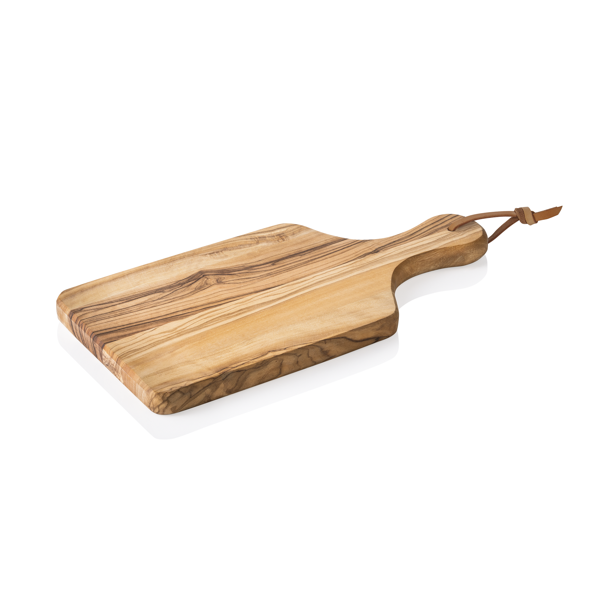 Picture of Pure Olive Serving Board with Handle, 24 x 11 cm, Olive Wood - 1843024
