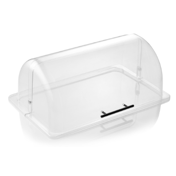 Show details for Pure Oak GN Roll-Top Hood 1/1, Polycarbonate, Height 21.5 cm - 1893111 Picture of Pure Oak GN Roll-Top Hood 1/1, Polycarbonate, Height 21.5 cm - 1893111