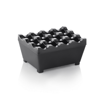 Show details for Was Germany Wind Ashtray Black Chrome-Plated Zinc 9.5x7.5 cm - 1110195 Picture of Was Germany Wind Ashtray Black Chrome-Plated Zinc 9.5x7.5 cm - 1110195
