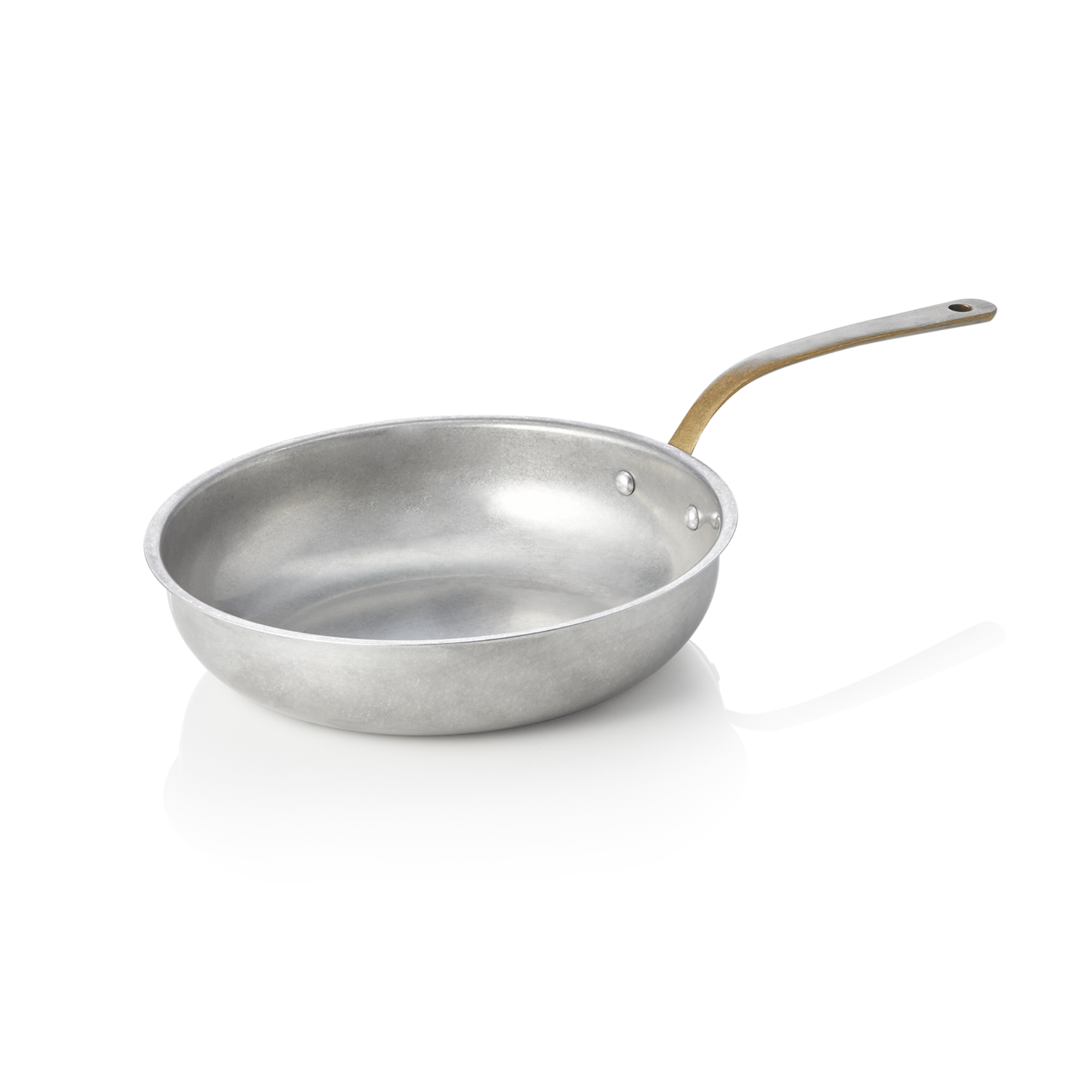 Picture of Steel & Style Vintage Serving Pan Brass Handle Dia 18 cm 690 ml - 2041018