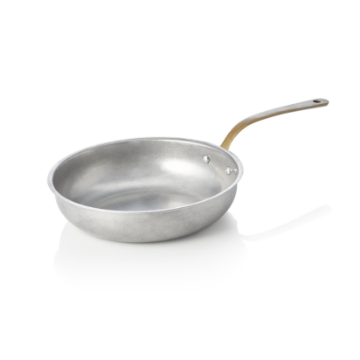 Show details for Steel & Style Vintage Serving Pan Brass Handle Dia 18 cm 690 ml - 2041018 Picture of Steel & Style Vintage Serving Pan Brass Handle Dia 18 cm 690 ml - 2041018