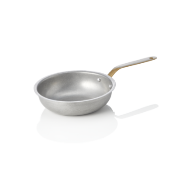 Show details for Steel & Style Vintage Serving Pan Brass Handle Dia 16 cm 390 ml - 2041016 Picture of Steel & Style Vintage Serving Pan Brass Handle Dia 16 cm 390 ml - 2041016