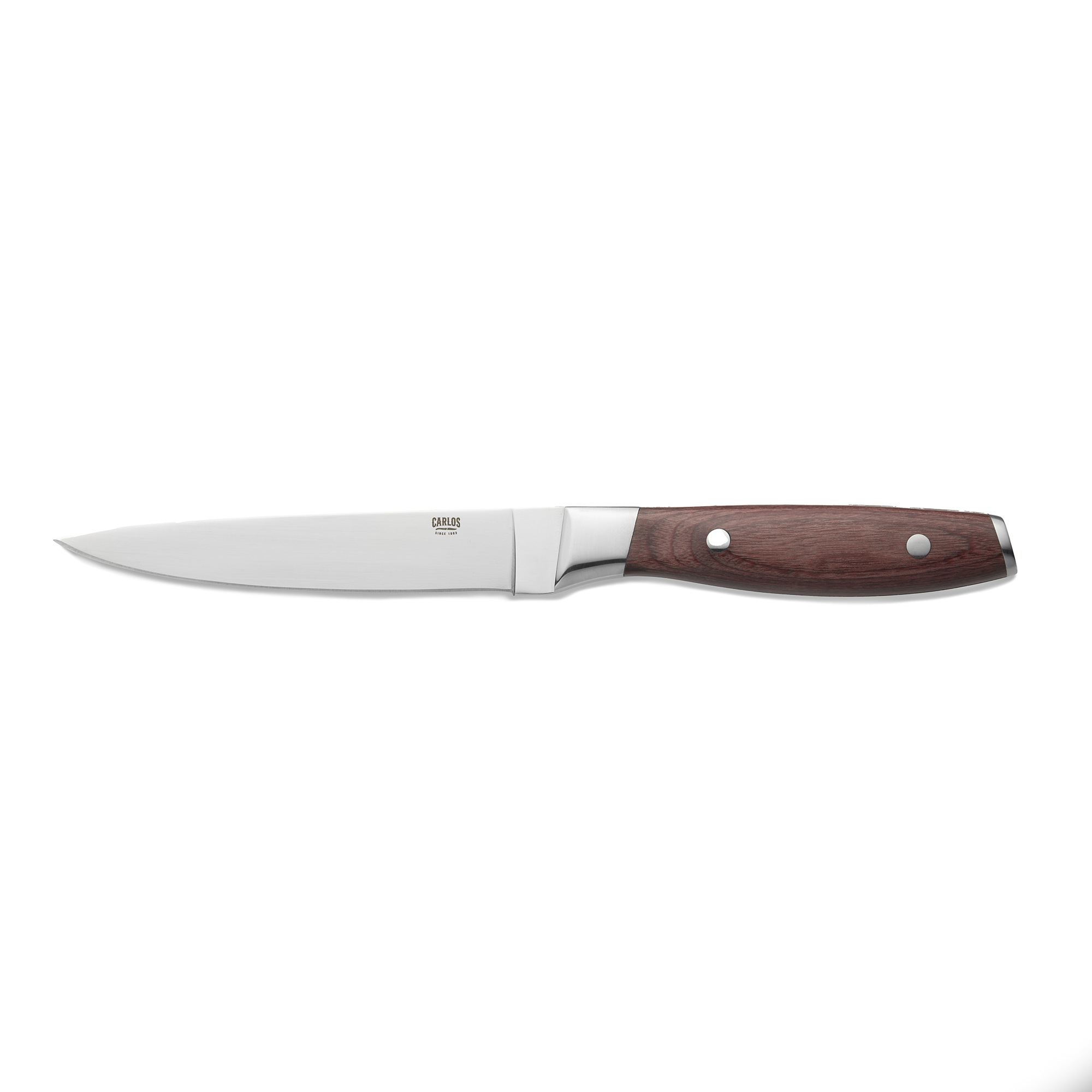 Picture of Carlos Steak Knife Set, Red Pakka Wood Handle, Pack of 6 - 6426225
