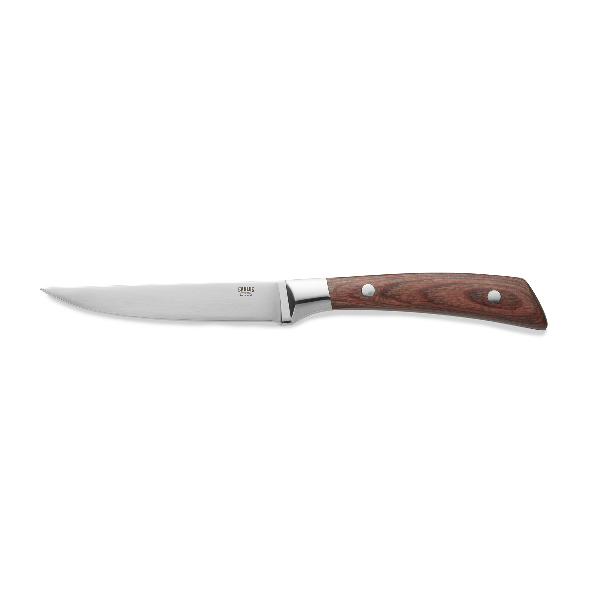 Picture of Carlos Steak Knife Set Red Pakka Wood Handle Pack of 6 - 6424224