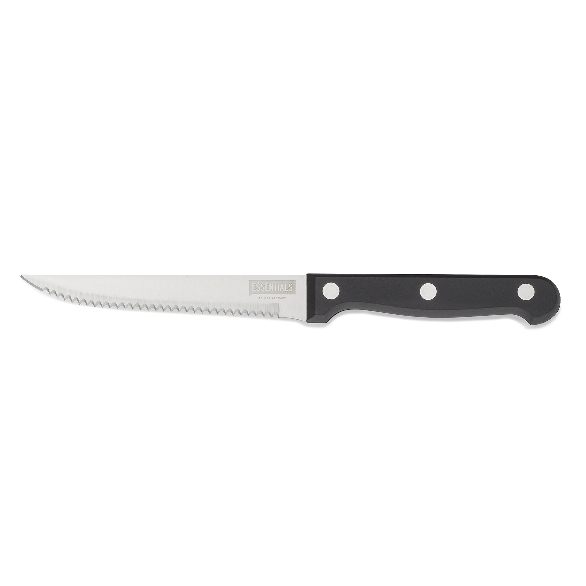 Picture of Essentials Steak Knife Set Chrome Steel Polypropylene Pack of 6 - 6423023