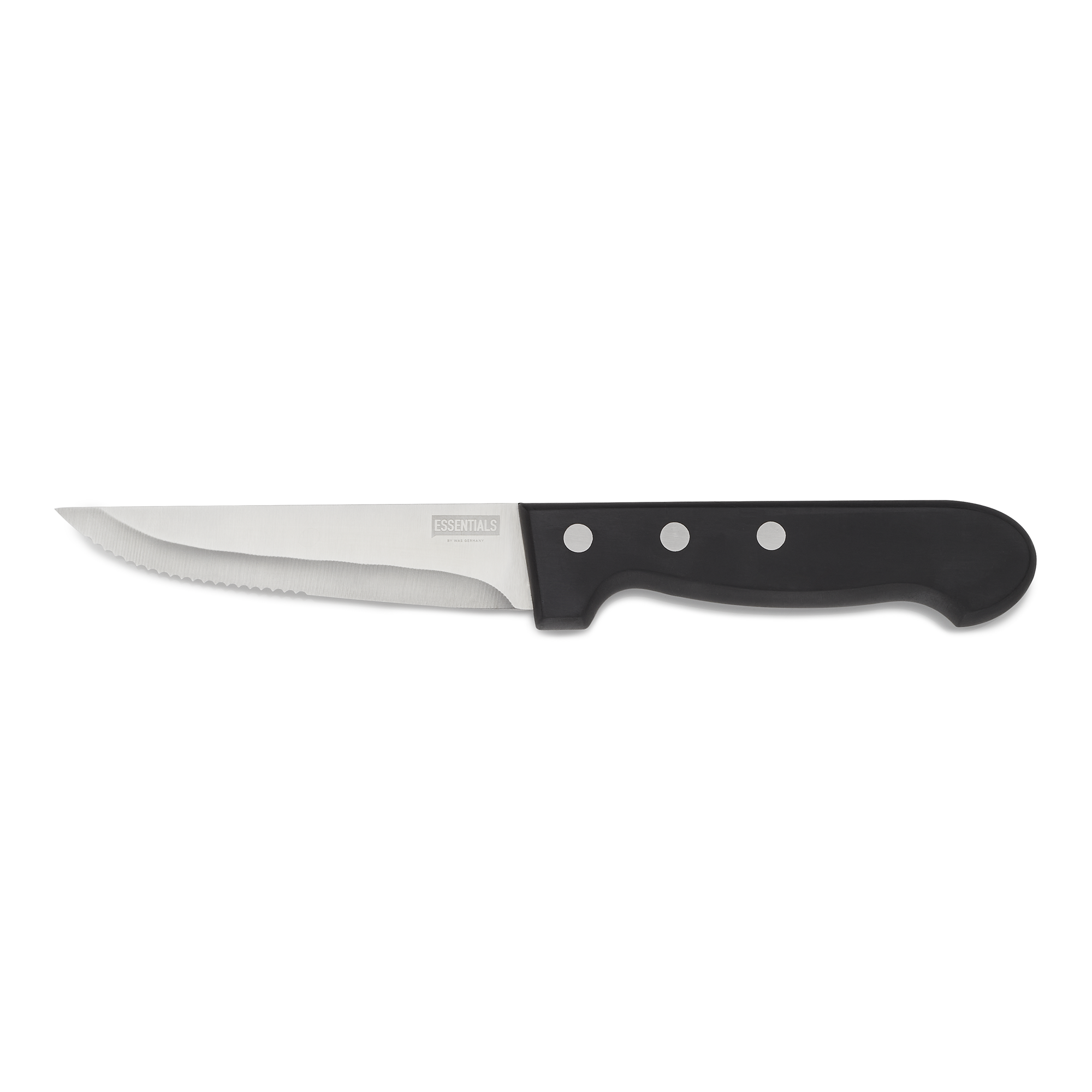 Picture of Essentials Steak Knife Set Chrome Steel/ABS Handle Pack of 6 - 6422023