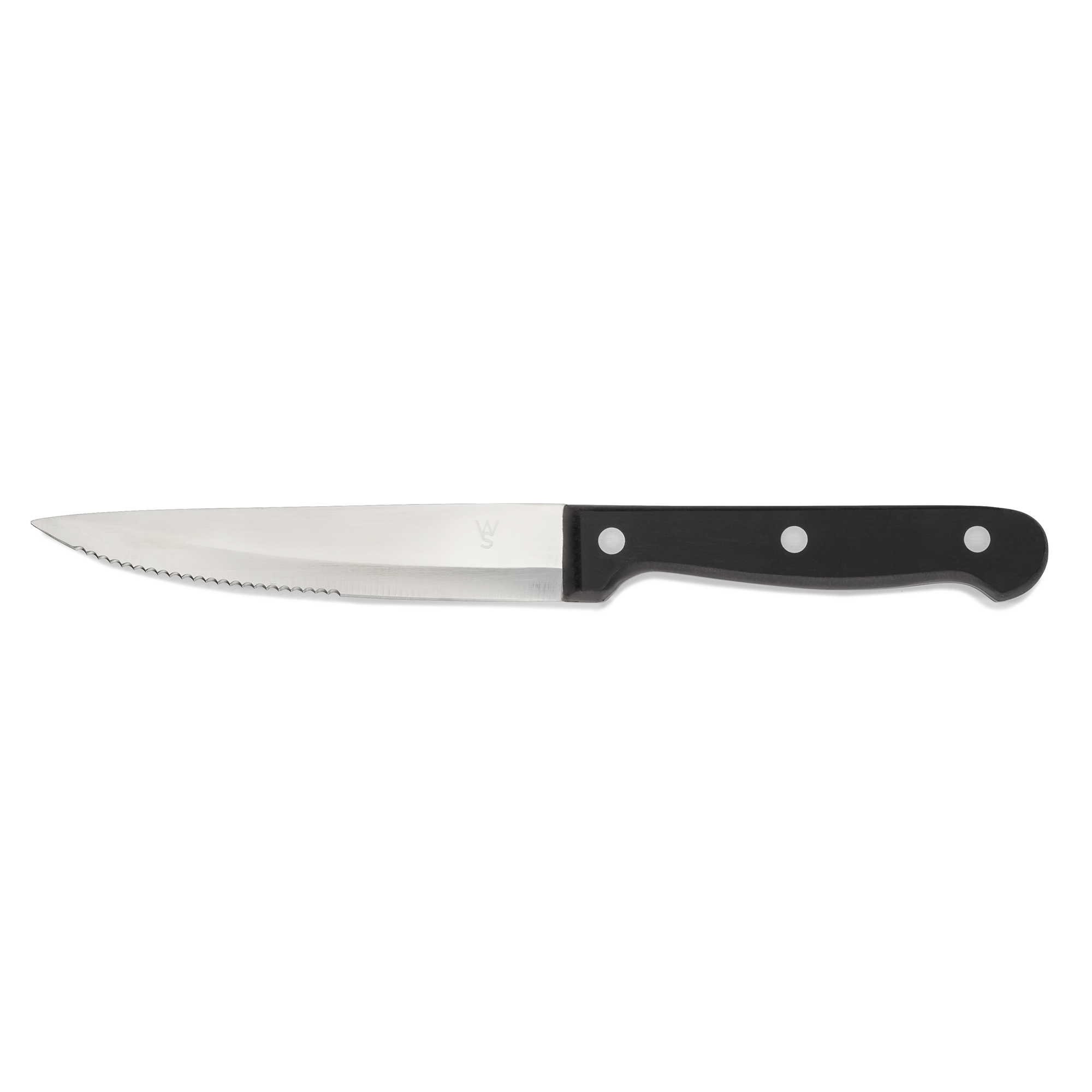 Picture of Was Germany Steak Knife Set Chrome Steel POM Handle Pack of 6 - 6413025