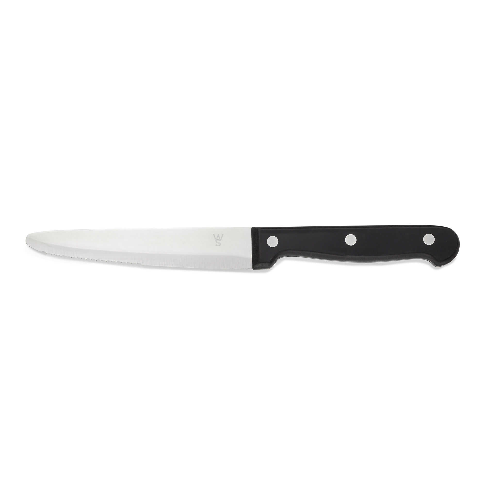 Picture of Was Germany Steak Knife Set Chrome Steel POM Handle Pack of 6 - 6412025