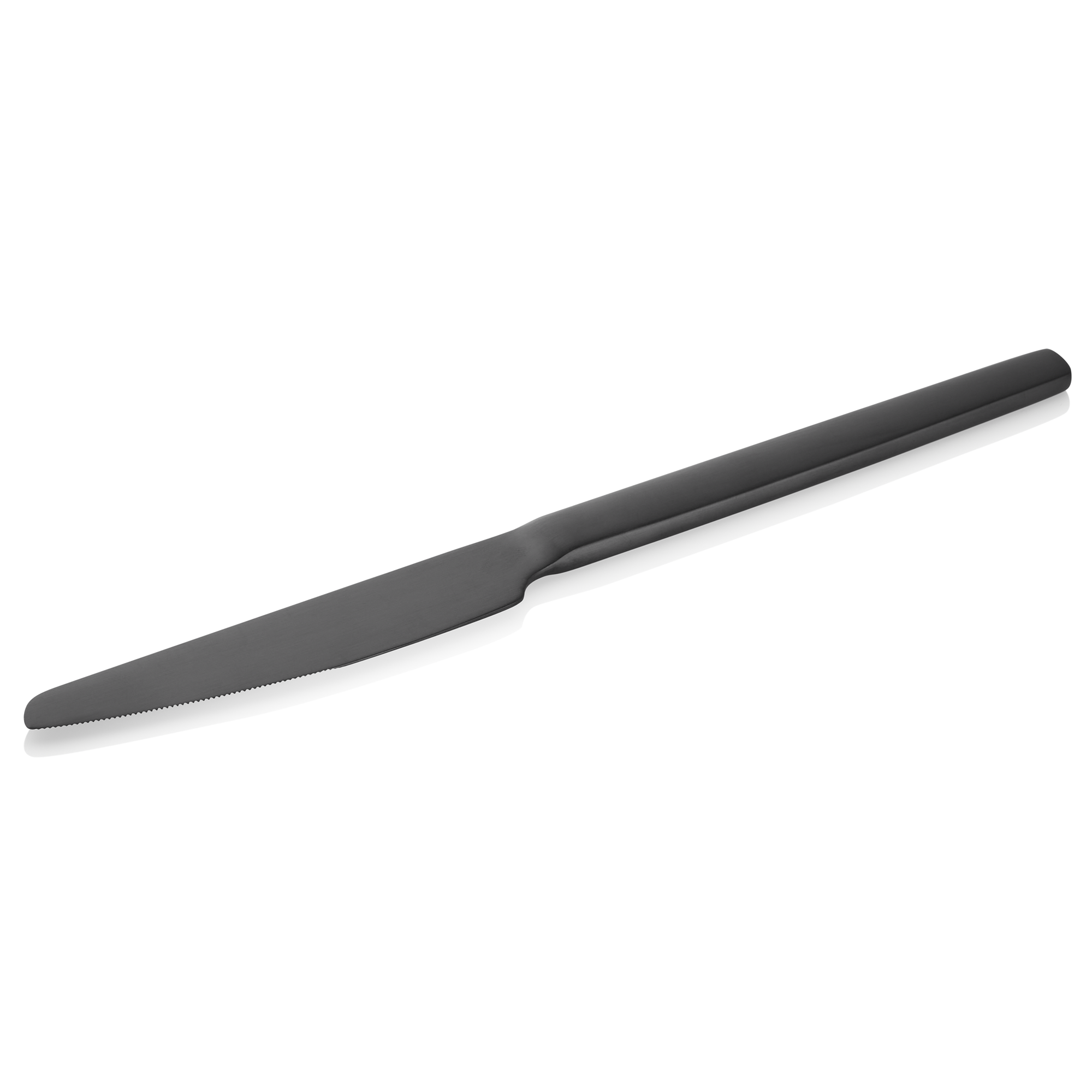 Picture of Alex Black Flatware Set, Chrome Steel, PVD Coating, Pack of 12 - 1612200
