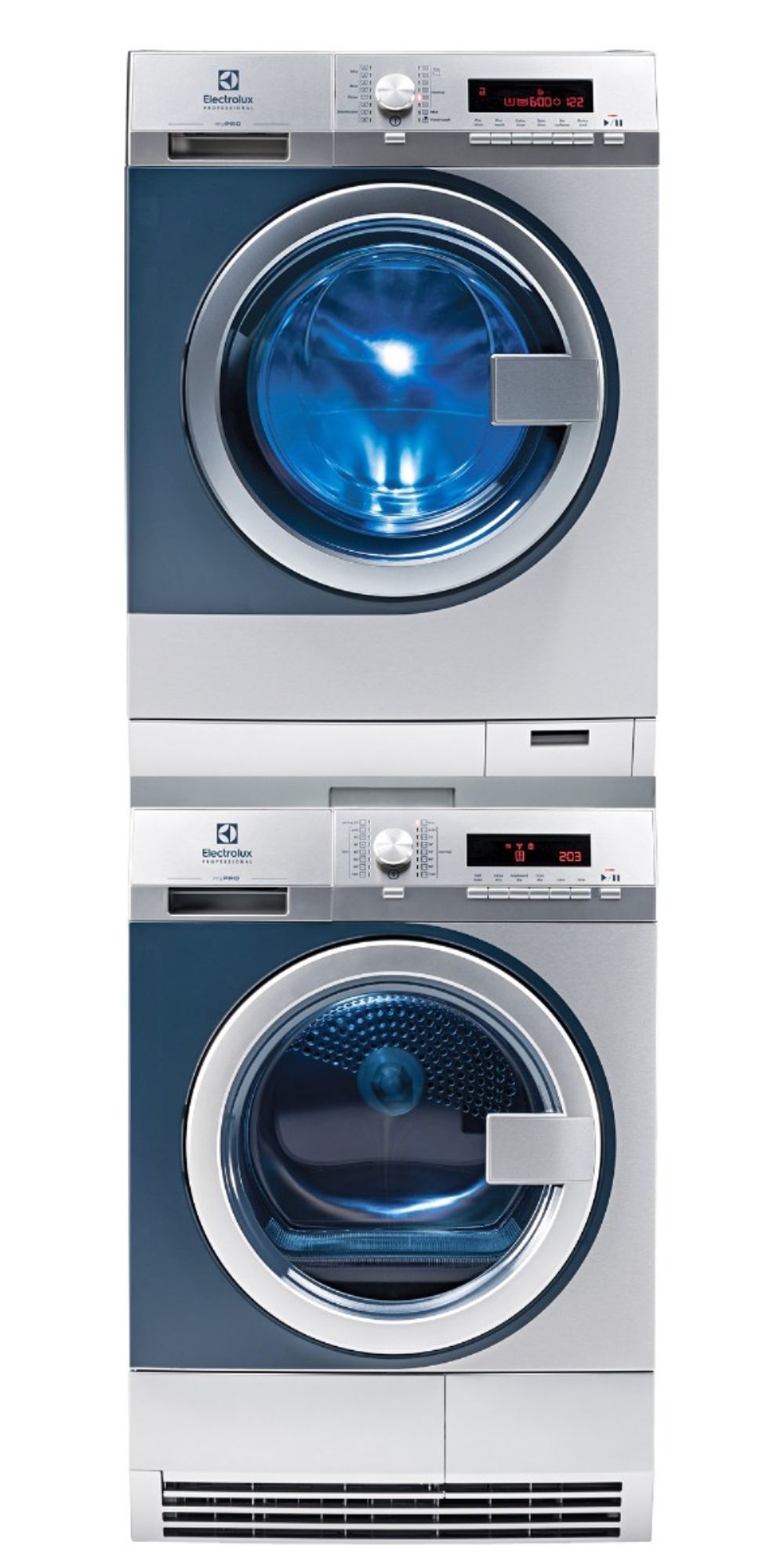 Picture of Electrolux Professional WE170P/TE1120 myPro Smart Washer & Dryer Stack Combo - WE170P-TE1120