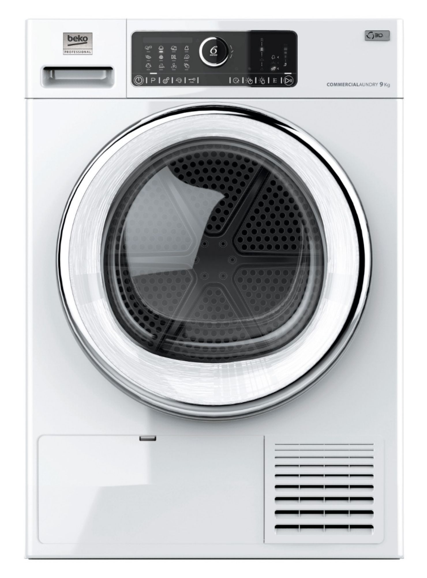 Picture of Beko Professional AWZ9HP-PRO-BP Pump Condenser Dryer, 9kg - AWZ9HP-PRO-BP