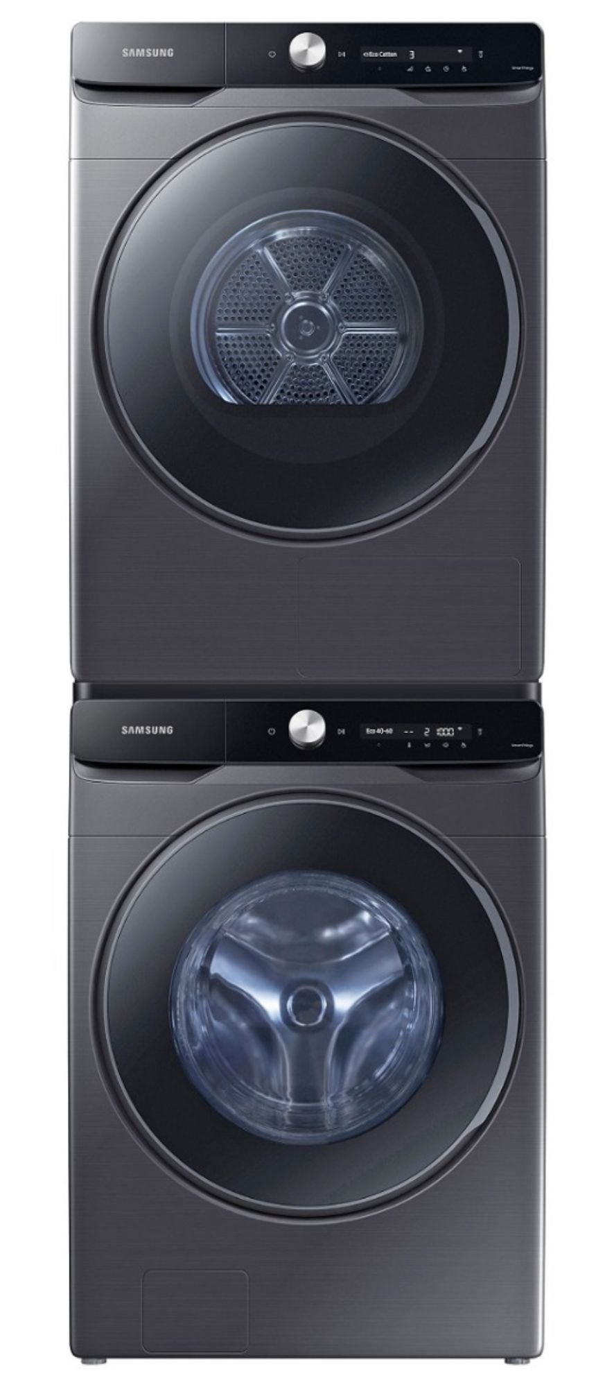 Picture of Samsung WF20DG8650BV/DV16DG8600BV Stacked Washer & Dryer Combo - WF20DG8650BV-DV16DG8600BV