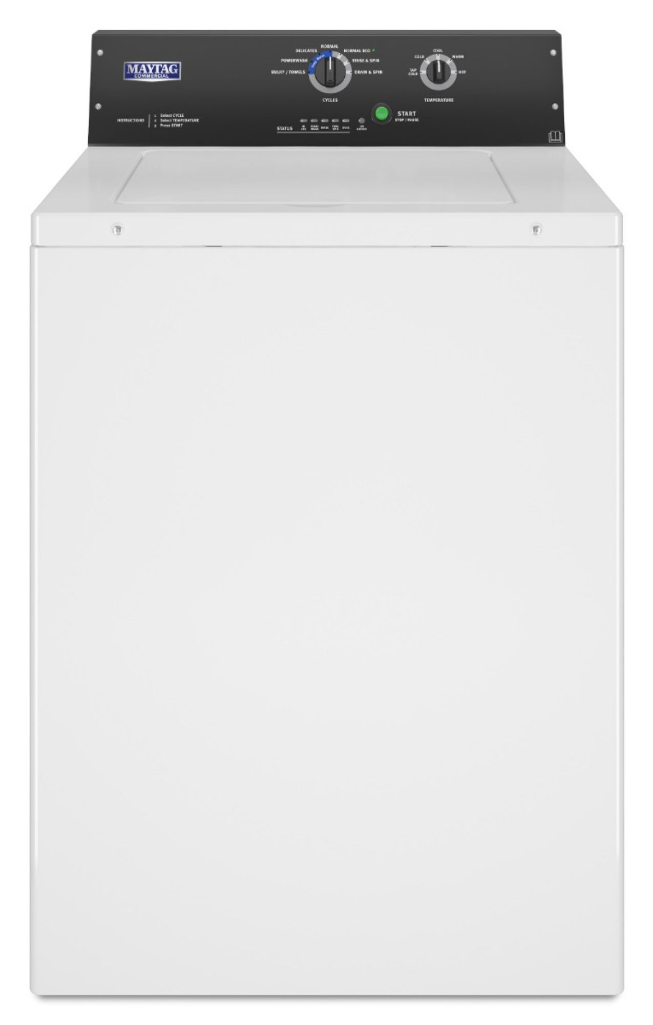 Picture of Maytag MAT20MNAGW Commercial Top Loading Washer, 8kg - MAT20MNAGW