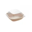 Picture of Sabert 500ml Mocha Square Bowl X 300 - 23571179