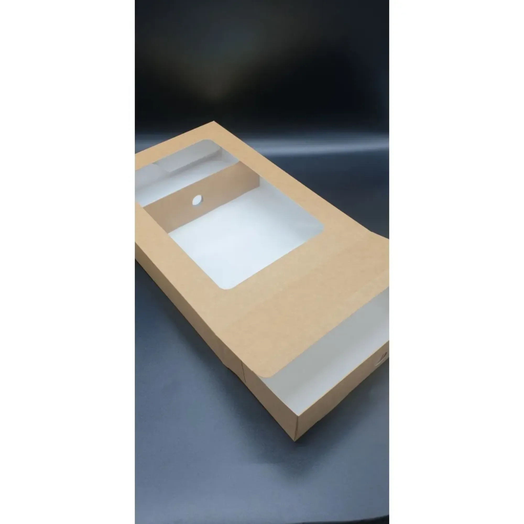 Picture of Kraft Platter Box + Pla Window & Insert X 25 (45 X 31 X 8 Cm) - 37776234