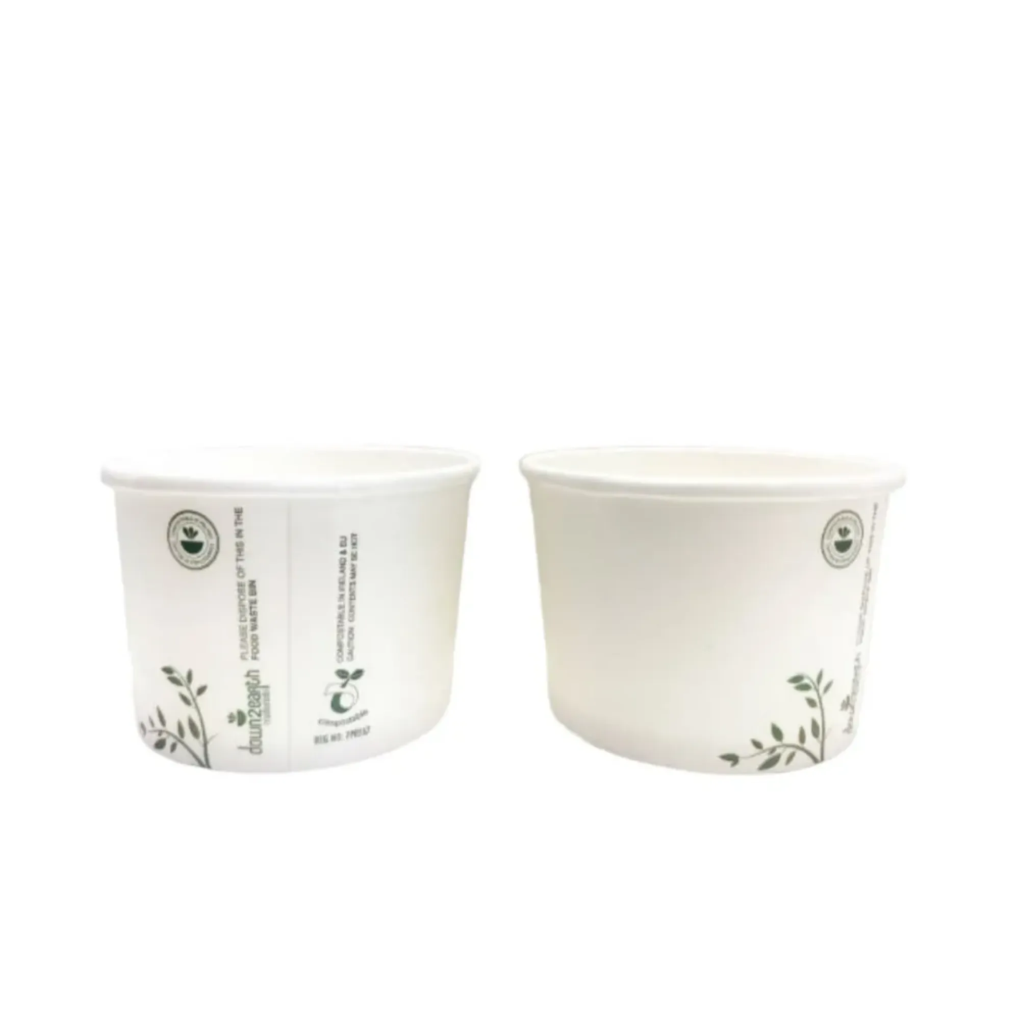 Picture of Compostable 12oz White Soup Container X 500 - 38300020