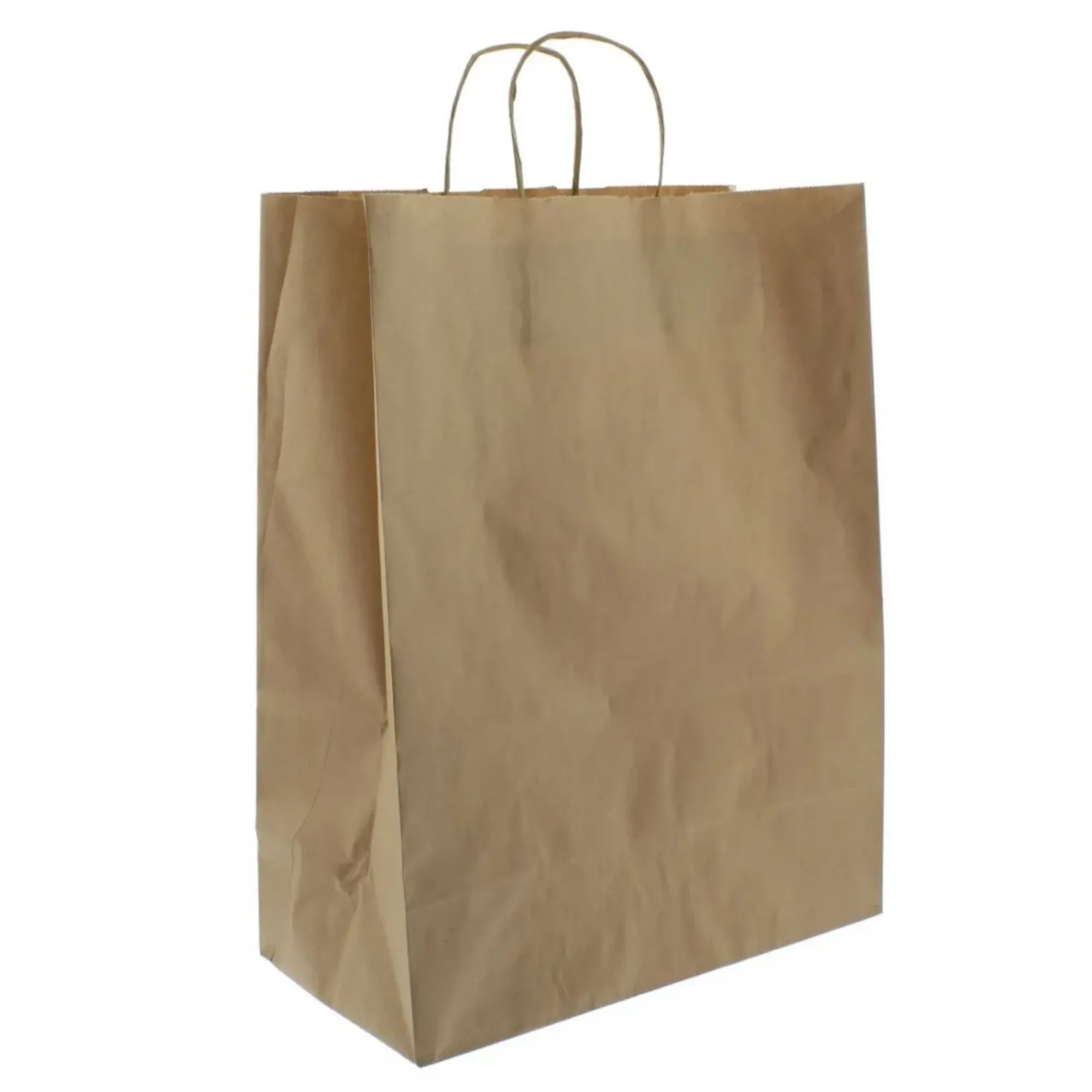 Picture of Twist Handle Kraft Bags Jumbo X 250 - 05372873