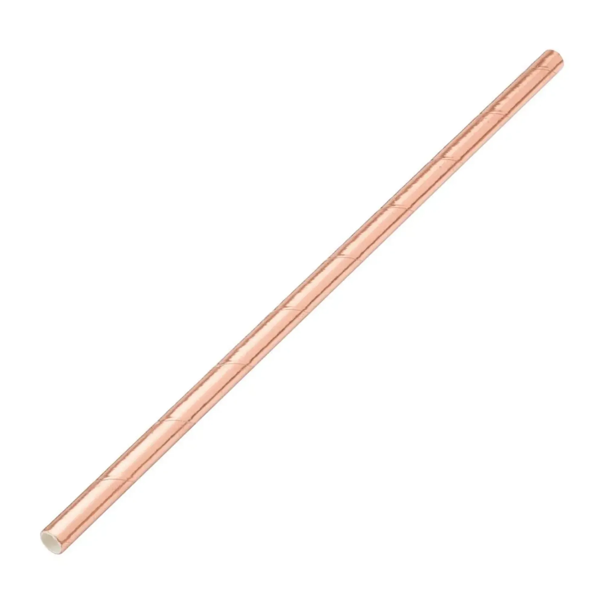 Picture of Biodegradable Straws Copper Paper 8'' X 250 X 24 Pk - 77762644