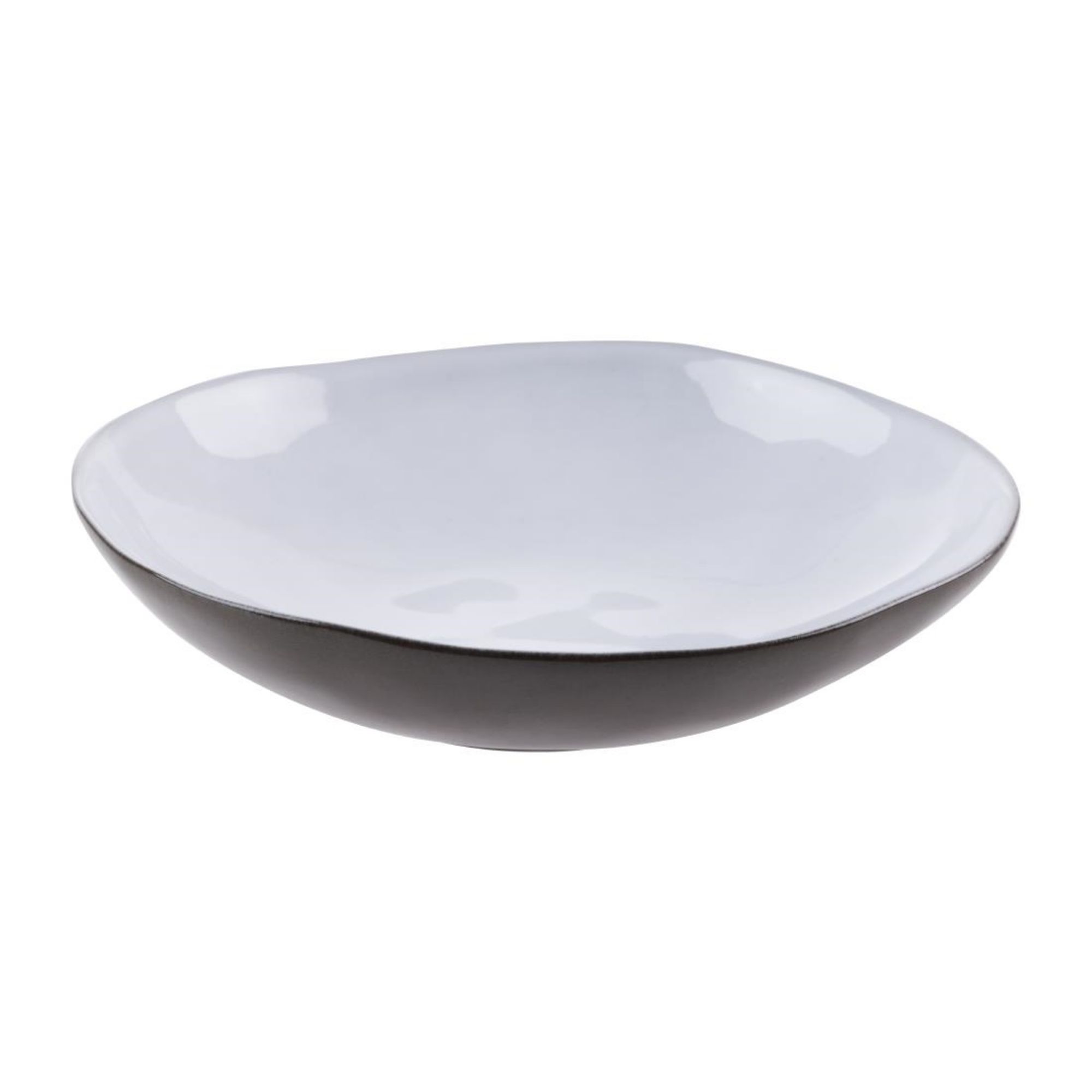 Picture of Olympia Raw Recycled Clay Charcoal Coupe Bowls 230mm (6 Pack) - HS338