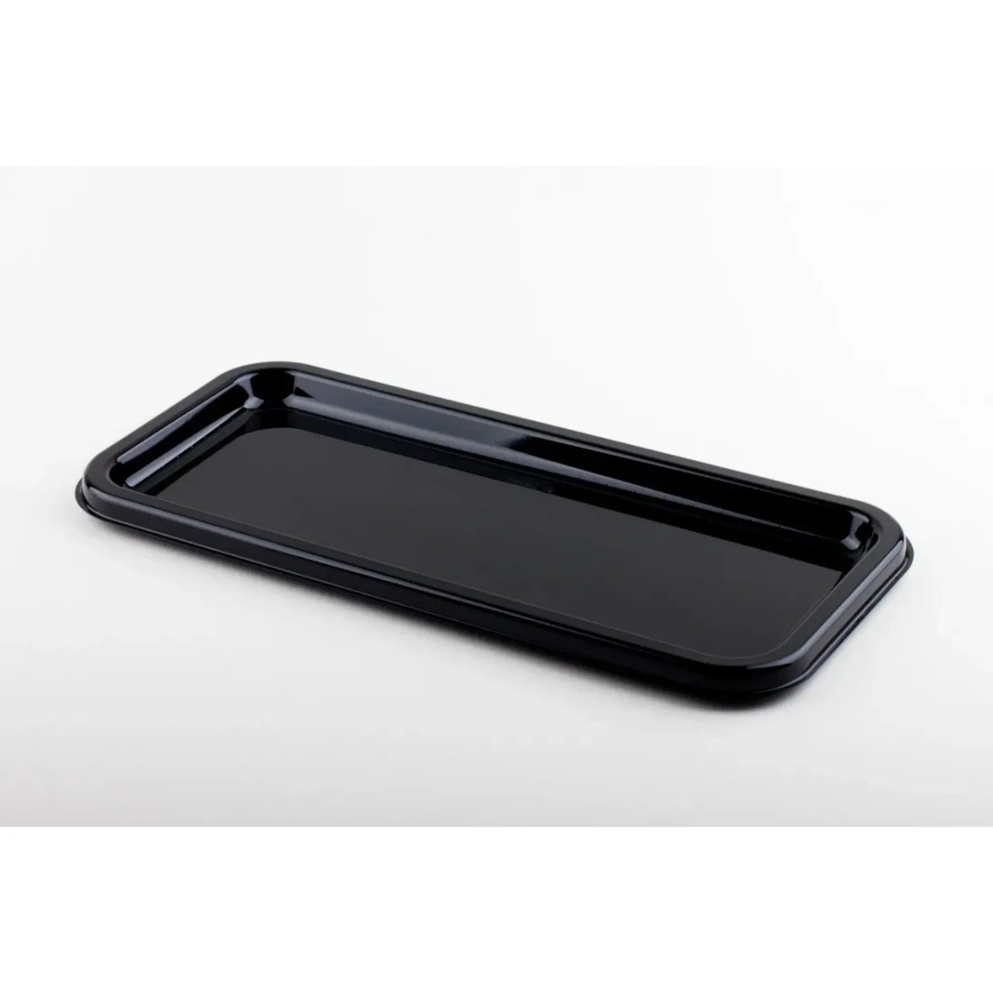 Picture of Sabert Black Platter Med+ Lid X25 (46x30cm) - 05212988
