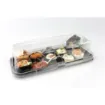 Picture of Sabert Black Platter Med+ Lid X25 (46x30cm) - 05212988