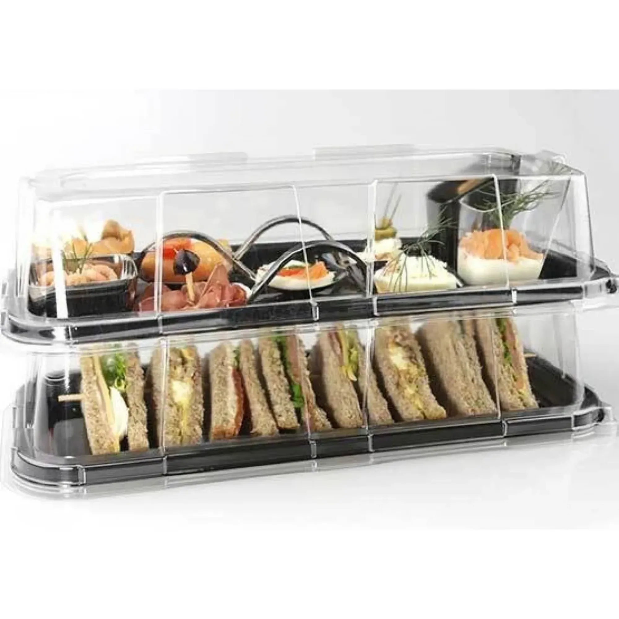 Picture of Sabert Black Platter+ Lid X 25 35x24cm - 05212987