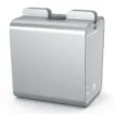Picture of Tork Xpressnap N4 Napkin Dispenser - Aluminium - 05972364