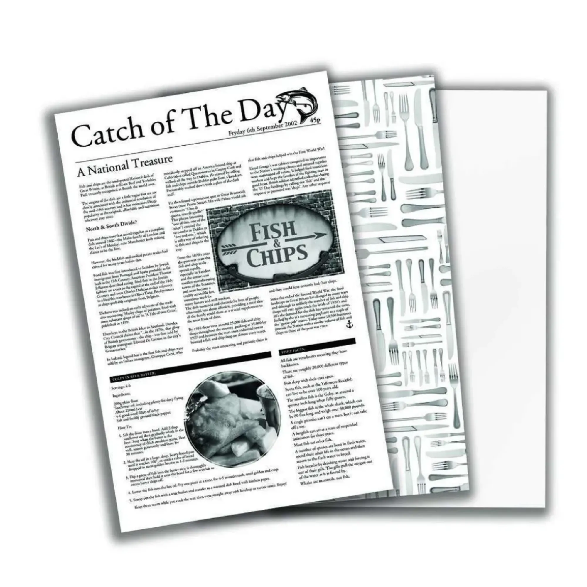 Picture of Daily Catch Paper 10'' X 17'' X 500 - 05210524