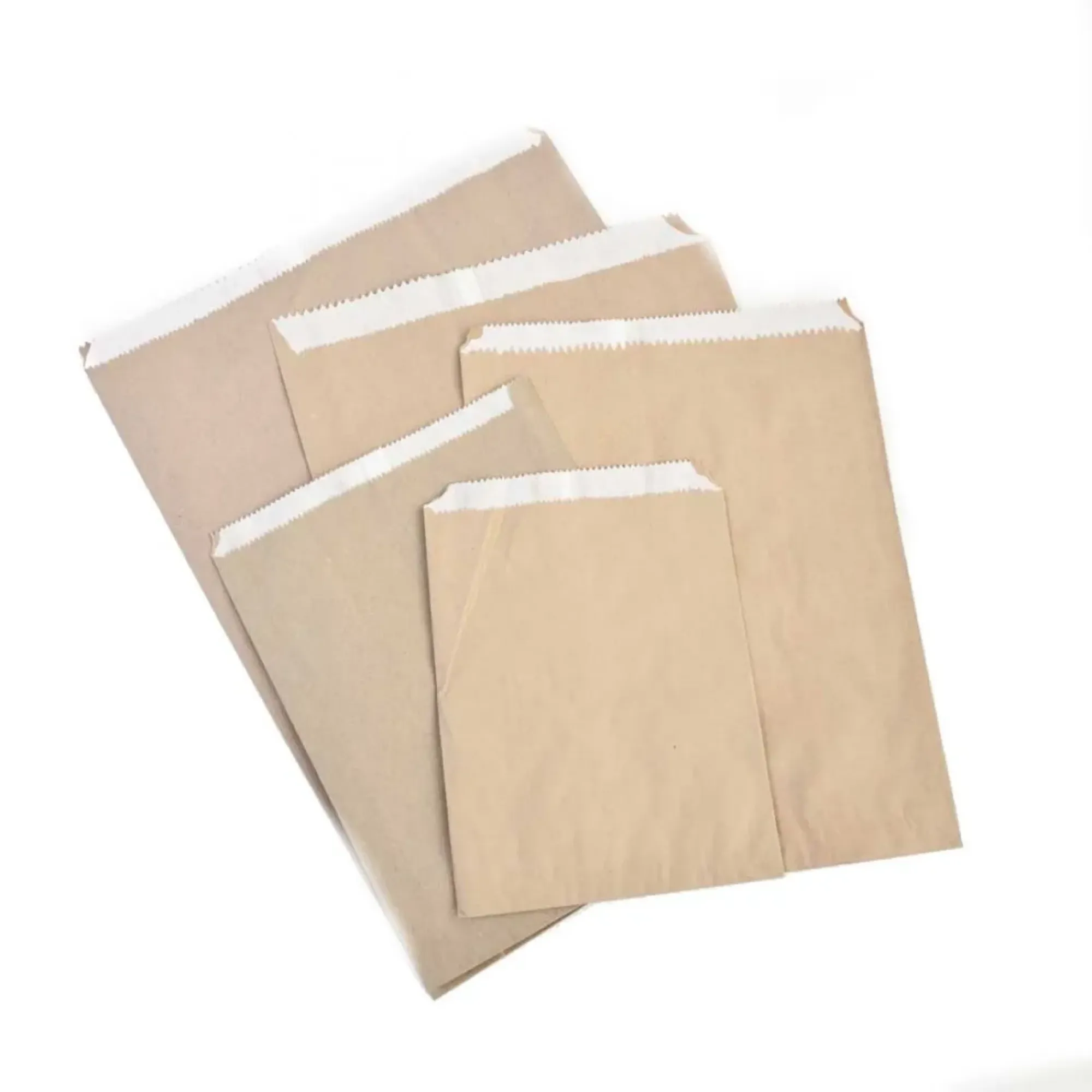Picture of H/w Brown 2lb Lined Bag X 5kg (250 Per Case) - 04612091