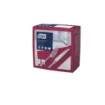 Picture of Tork Bordeaux Red 4 Fold Dinner Napkin X 1800 - 05972316