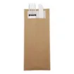 Picture of Kraft Cutlery Bags With Napkin X 500 T23 - 04572109