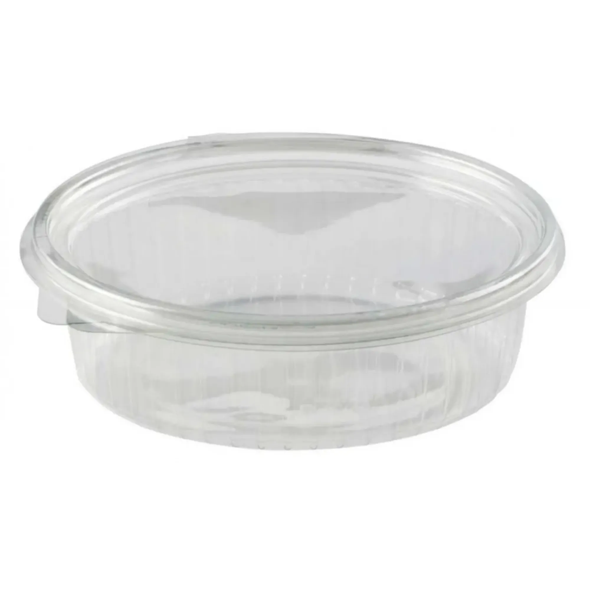 Picture of Oval Hinged Clear Salad Container 375cc X 50 - 22800282