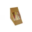 Picture of Compostable Kraft Sandwich Wedge X 500 - 05268416