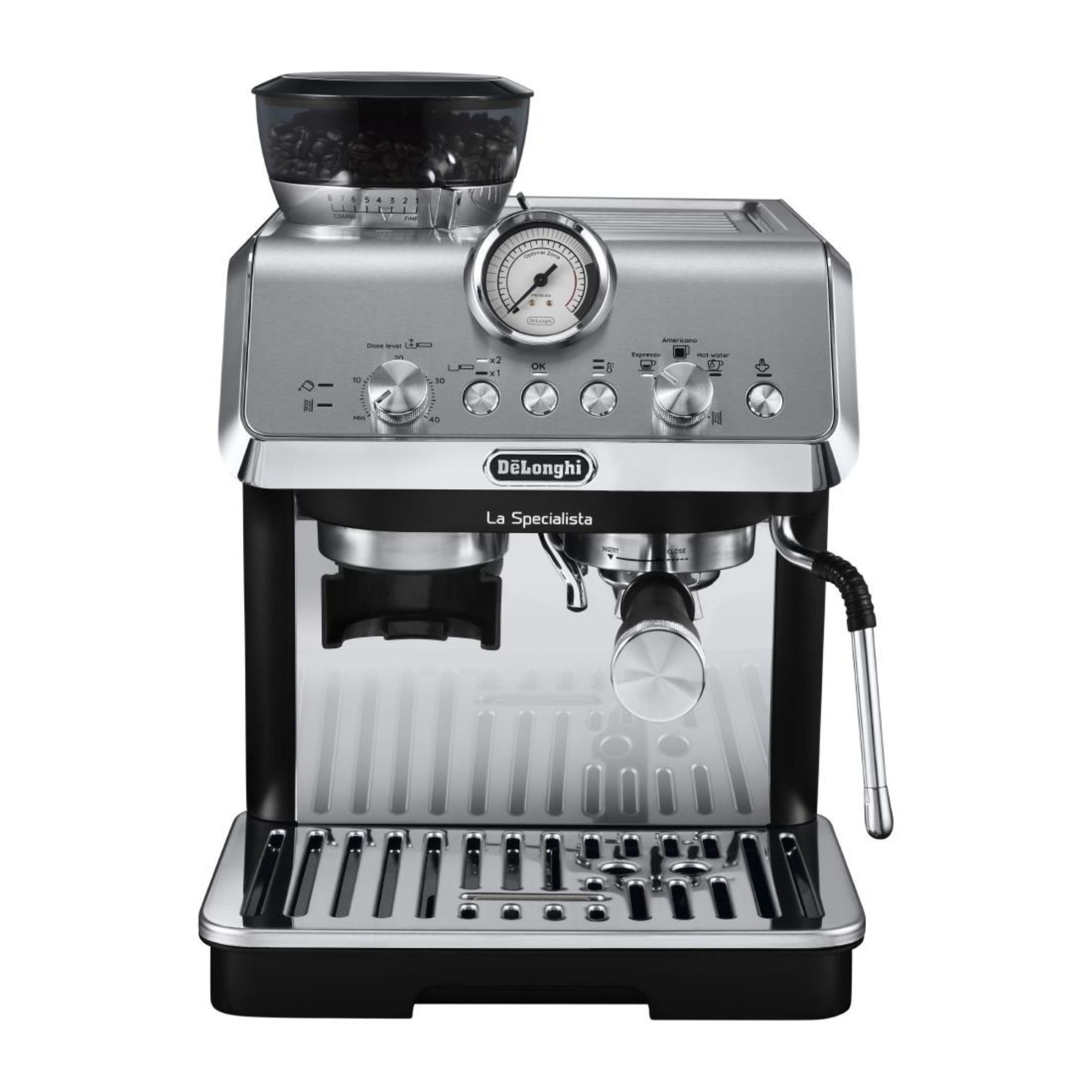 Picture of De'Longhi La Specialista Arte Compact Manual Bean to Cup Espresso Coffee Machine EC9155.MB - HW191